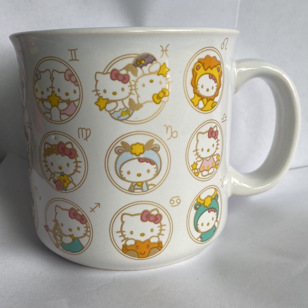 NWT Hello Kitty Zodiac Mug Pearlescent 20 oz. - Picture 3 of 6